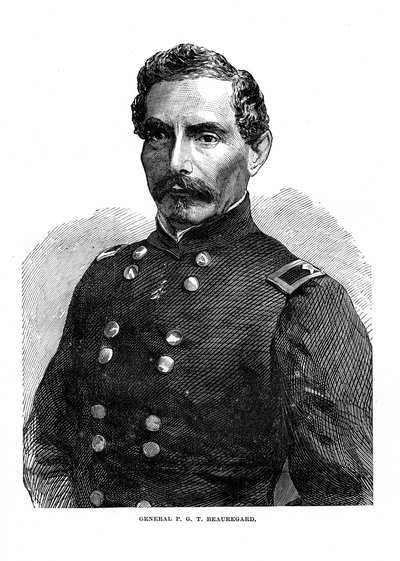 皮埃尔·古斯塔夫·图坦特（Pierre Gustave Toutant），美国士兵博勒加德 作者 不明