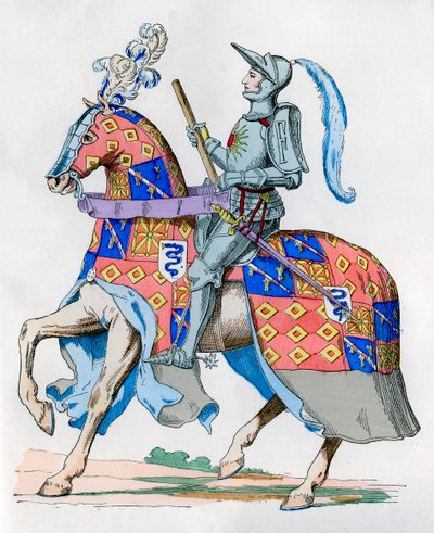 皮埃尔·德·罗汉（Pierre de Rohan），法国元帅，1475年1882-1884年 作者 Unbekannt