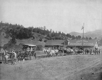 派克斯峰上校收费公路，1897年。 作者 不明