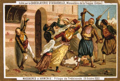 Trebizond掠夺，1895年10月8日 作者 不明