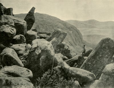 惠灵顿山的Pinnacle＆Organ Pipes，1901年。 作者 不明