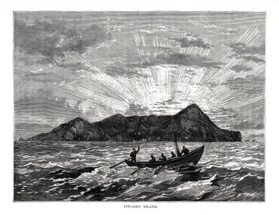 皮特凯恩岛，太平洋，1877年 作者 不明