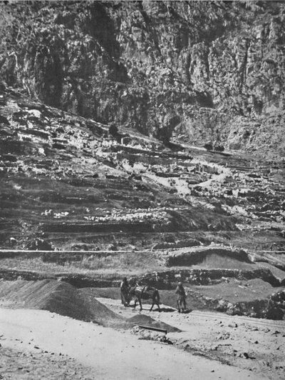 1913年，著名的甲骨文的所在地德尔福 作者 不明