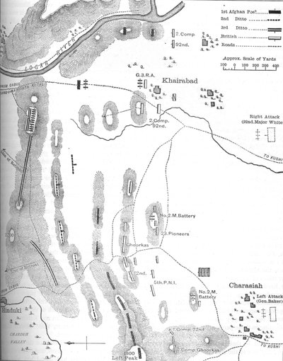 恰拉希亚战役计划，1979年10月6日，c1880 作者 不明