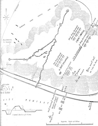 泰勒·基比尔战役计划，1882年9月13日，c1882。 作者 不明