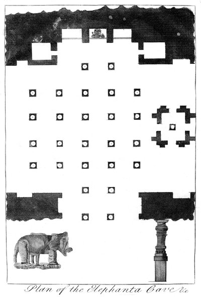 印度象牙洞计划，1799年 作者 不明