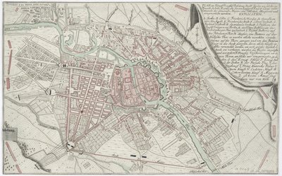 Plan von Berlin 1760 作者 不明