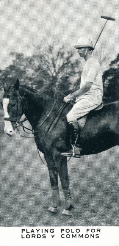Playng Polo for Lords v Commons，c1930年1937年 作者 不明