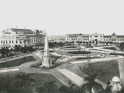 1895年，阿根廷布宜诺斯艾利斯，胜利广场。 作者 不明