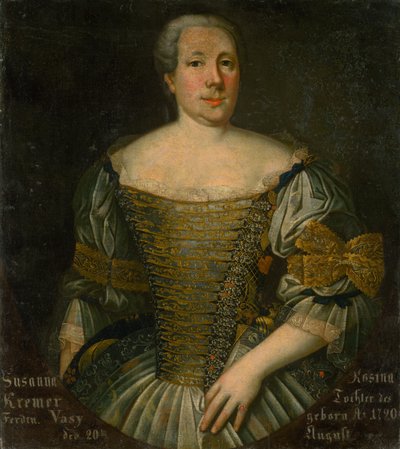 Zuzana RozinaKremerová的肖像 作者 不明