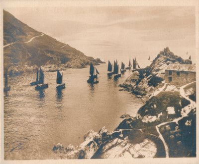 波尔佩罗港口和山顶岩石，1927年 作者 不明