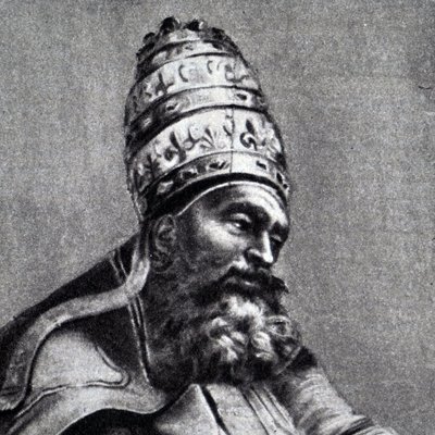 教皇格雷戈里七世。 作者 不明