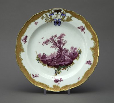 Orlov Service的瓷碟，约1770年 作者 不明