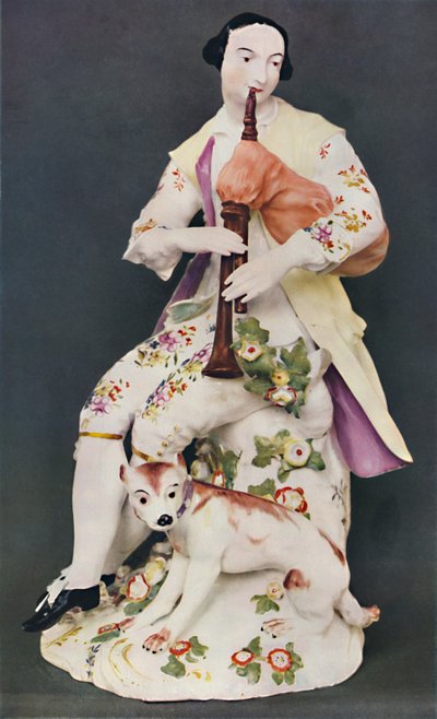 瓷图上标有WD-CO。德比（Derby），约1760年，约1760年 作者 不明