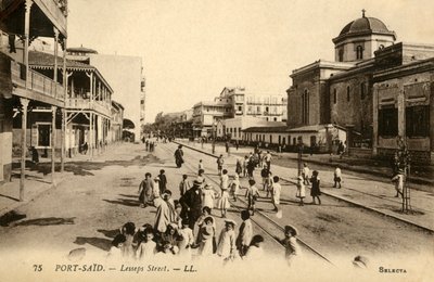 塞德港。 -Lesseps街。 -LL。，c1918-c1939。 作者 不明