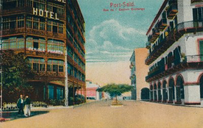 塞德港。东交易所街，c1900 作者 不明