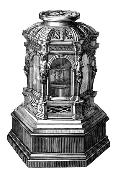 便携式时钟，14至16世纪，1870年 作者 不明