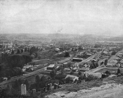 美国俄勒冈州波特兰市，摄于c1900年。 作者 不明