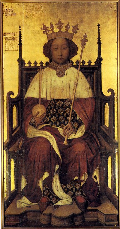 英国肖像理查德二世，约1390年 作者 不明