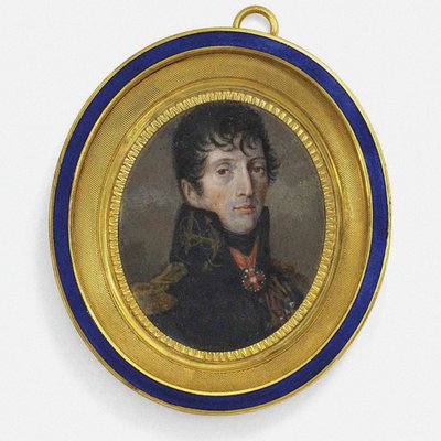 瓦西里·奇恰戈夫海军上将的肖像1726-1809，c。 1815年。 作者 不明