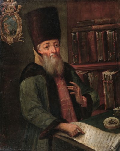 阿凡纳西（Afanasy）Lavrentievich Ordin-Naschokin的肖像，1605-1680年，十七世纪 作者 不明