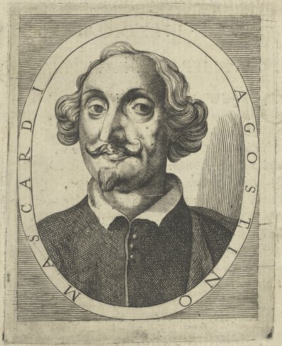 Agostino Mascardi 1590-1640，1640-1650的肖像。 作者 不明