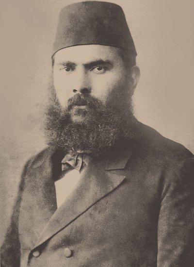 艾哈迈德-米塔特1844-1912年的肖像，19世纪末。 作者 不明