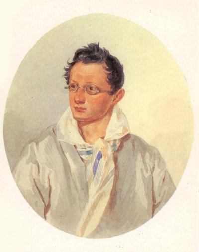 亚历山大·尼古拉耶维奇·拉耶夫斯基的肖像1795-1868，1820年代 作者 不明