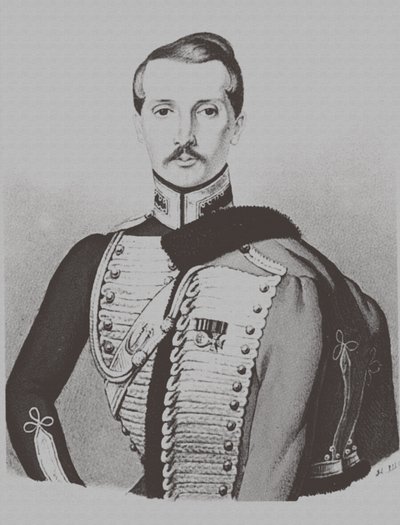阿列克谢·尼古拉耶维奇·沃尔夫（1805-1881）肖像，1830年代 作者 不明