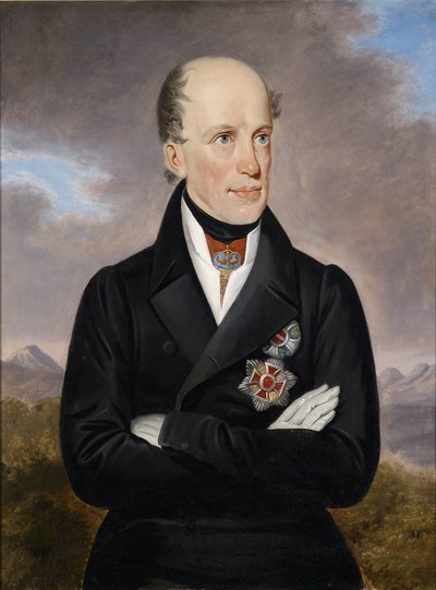 奥地利大公约翰的肖像（1782-1859） 作者 Unbekannt