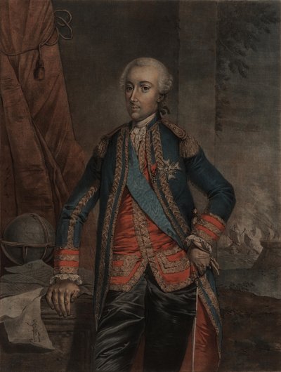 查尔斯·赫克特（Charles Hector）肖像，建于1729-1794年，1778年。 作者 Unbekannt