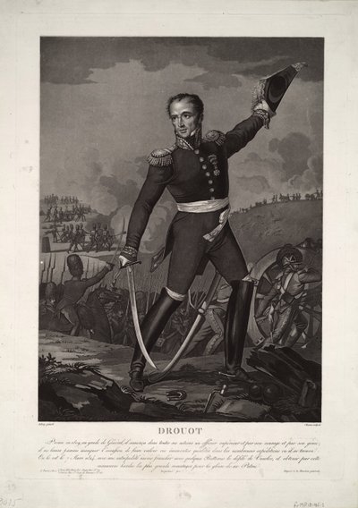 伯爵将军肖像安托万·德鲁（Antoine Drouot）1774-1847，约1825年 作者 不明