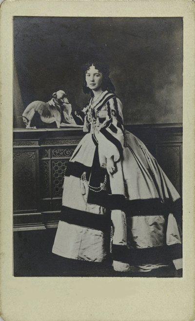 科拉-珀尔1836-1886年的肖像，约1865年。 作者 不明