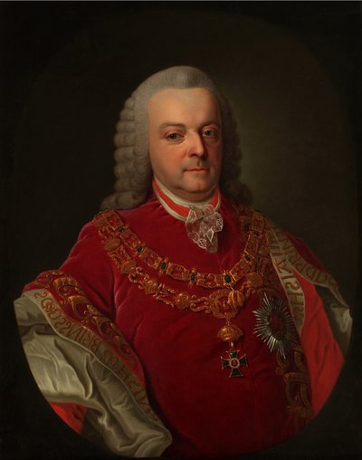 弗朗西斯·埃斯特拉奇·德·加兰塔伯爵的肖像1715-1785年。 作者 Unbekannt
