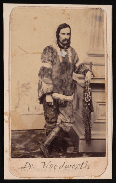 约翰-梅纳德-伍德沃斯博士的肖像，1837-1879年，1879年前。 作者 不明