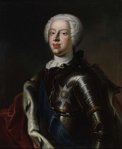 不伦瑞克（Brunswick）安东尼·乌尔里希（Anthony Ulrich）公爵的肖像1714-1774，c。 1740 作者 不明