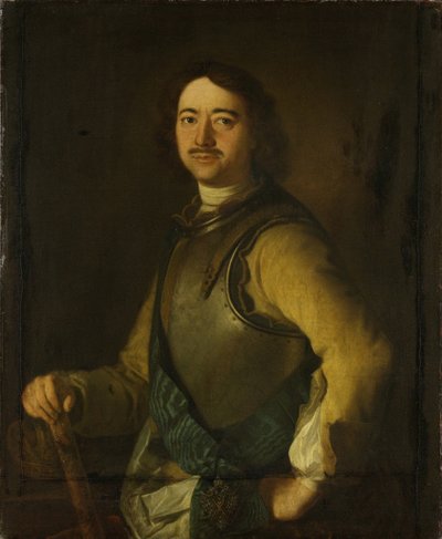 彼得二世皇帝（1672-1725年）画像，十八世纪初。 作者 不明