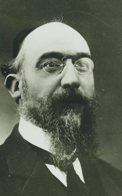 埃里克·萨蒂（Erik Satie）1866-1925年的肖像。 作者 不明
