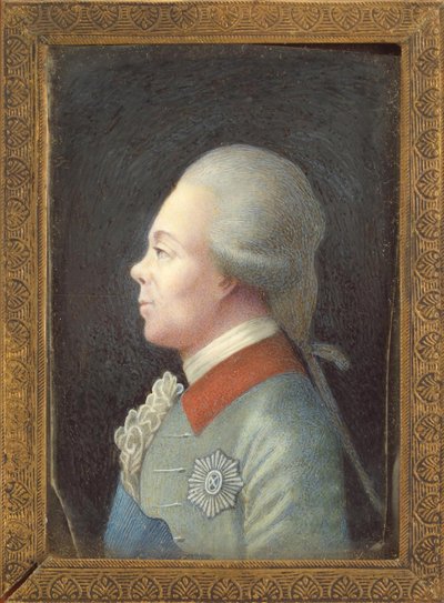 帕维尔·彼得罗维奇大公（1754-1801）肖像，1780年代 作者 不明