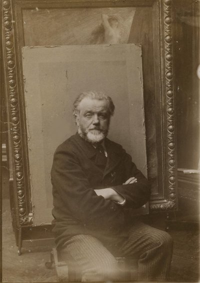 Henri Fantin-Latour的肖像，1836-1904年，约1895-1900年。 作者 不明