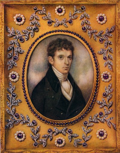 詹姆斯·H·利·亨特（James H.Leigh Hunt）的肖像，c1810 作者 不明
