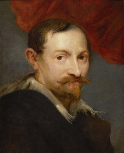 扬-维尔登斯1586-1653的肖像，约1630年。 作者 不明