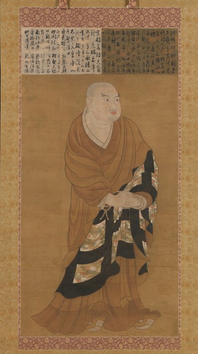 Jion Daishi Guiji的肖像，14世纪。 作者 不明