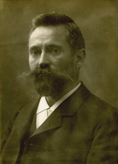 约翰内斯·霍夫曼（Johannes Hoffmann）1867-1930的肖像。 作者 不明