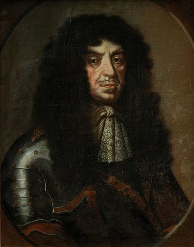 约翰二世卡西米尔·瓦萨（1909-1672）的肖像，波兰国王和立陶宛大公，十七世纪下半叶。 作者 不明
