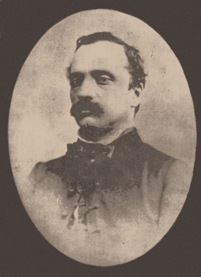 Karel Sabina的肖像1813-1877年。 作者 不明