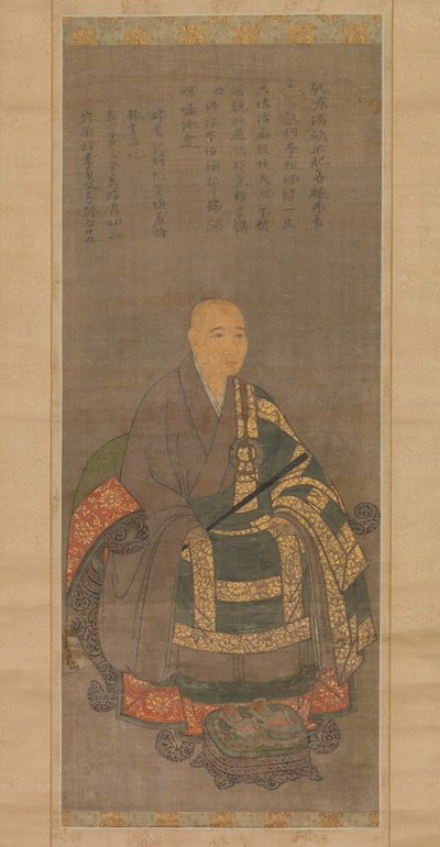 基南-艾本的肖像，1449年。 作者 不明