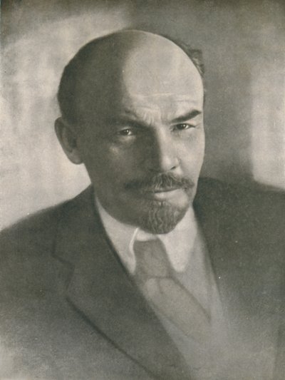 列宁肖像，c1920年代，1939年。 作者 不明