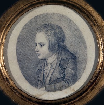 1785-1795年法国皇家王子路易-查尔斯的肖像，1790年代初。 作者 不明