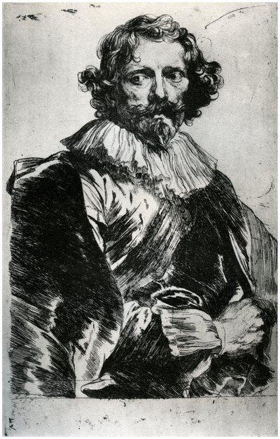 卢卡斯·沃斯特曼（Lucas Vorsterman）肖像，1627-1632年，1958年 作者 不明